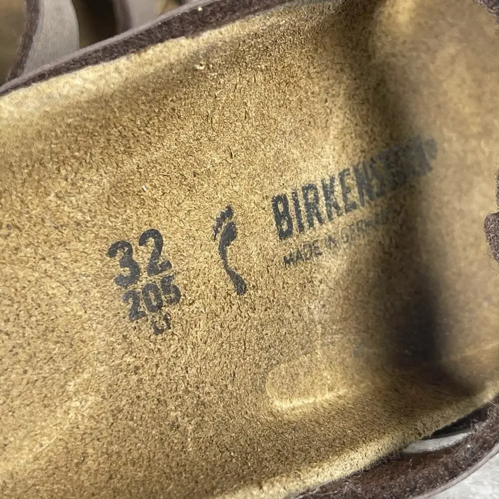 Birkenstock Mayari Birko-Flor Mocha Sandals Kids EU 32, US 1 Narrow Germany